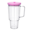 30oz Acrylic Snow Globe Tumbler with Handle