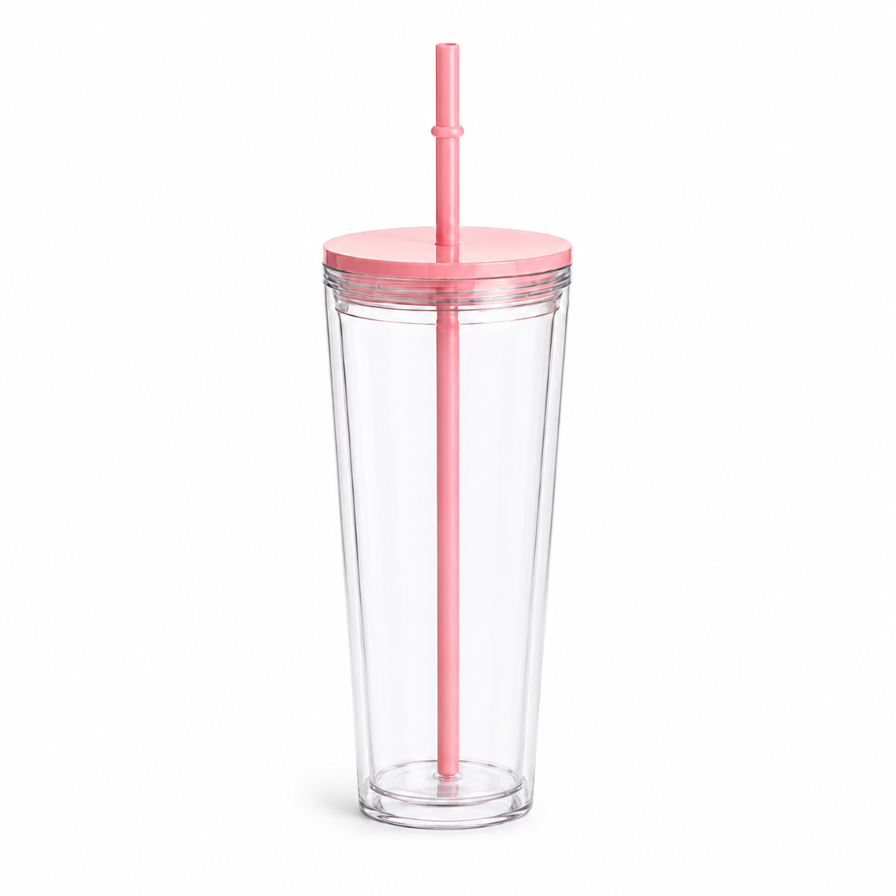 24oz Acrylic Snow Globe Funnel Tumbler