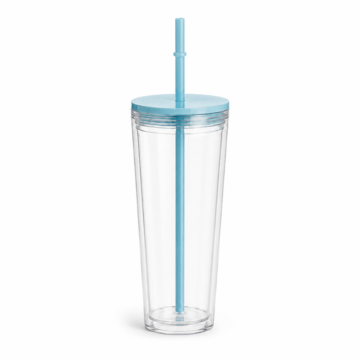 24oz Acrylic Snow Globe Funnel Tumbler