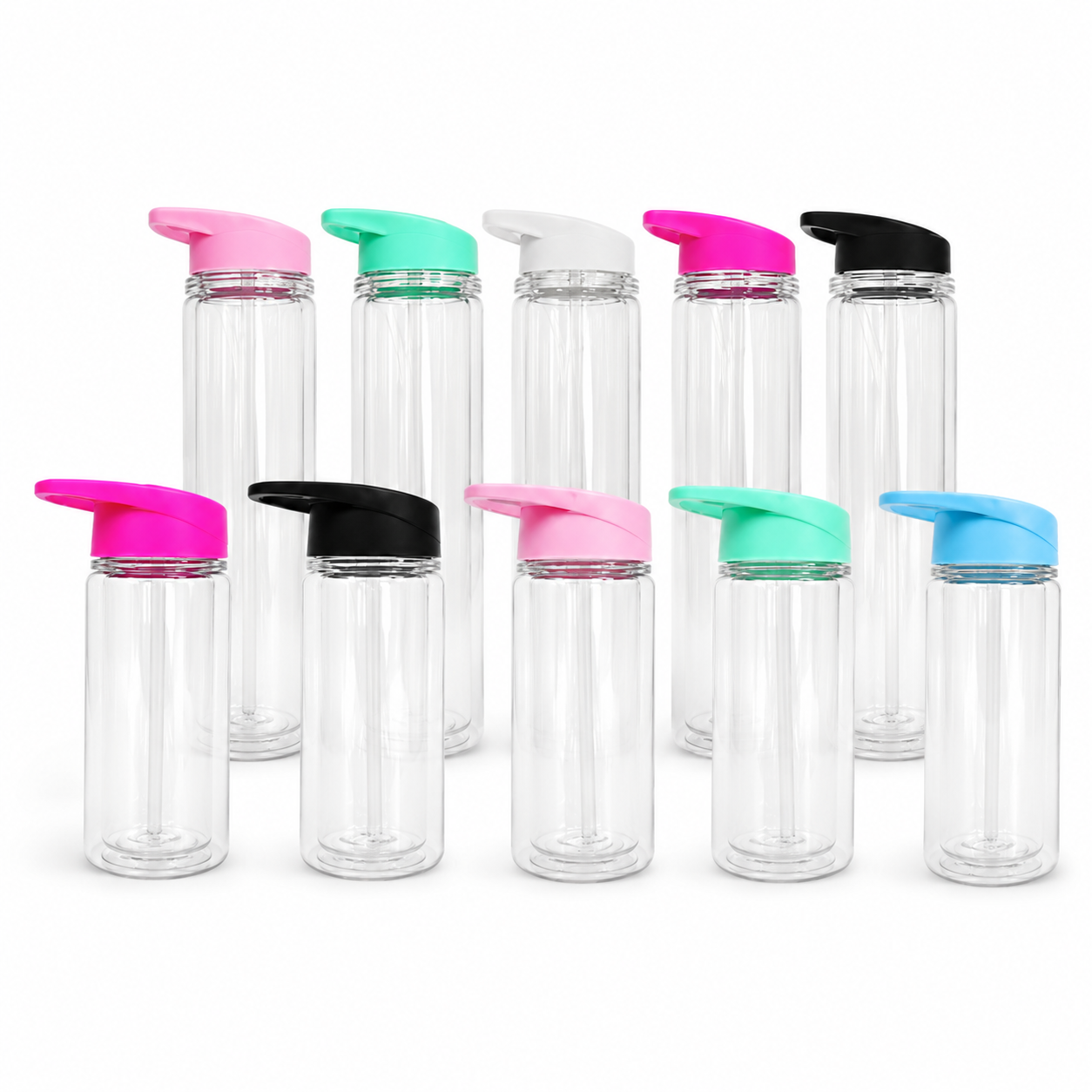 10oz Acrylic Snow Globe Tumbler