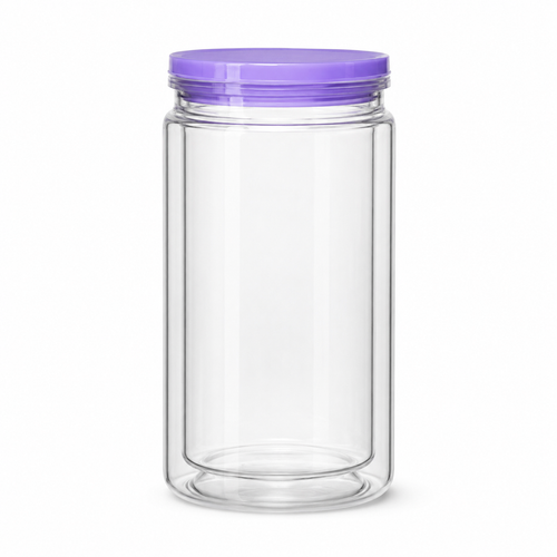 16oz Acrylic Snow Globe Tumblers